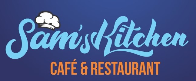Sam's kitchen Cafe and Restaurant logo