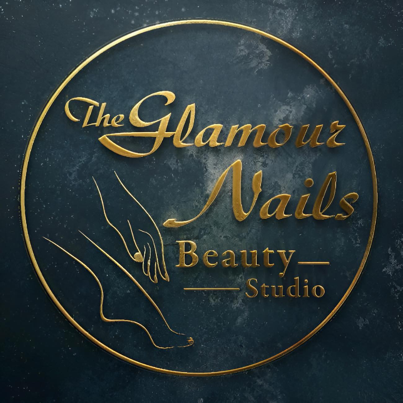 The Glamour Nails Beauty Studio logo