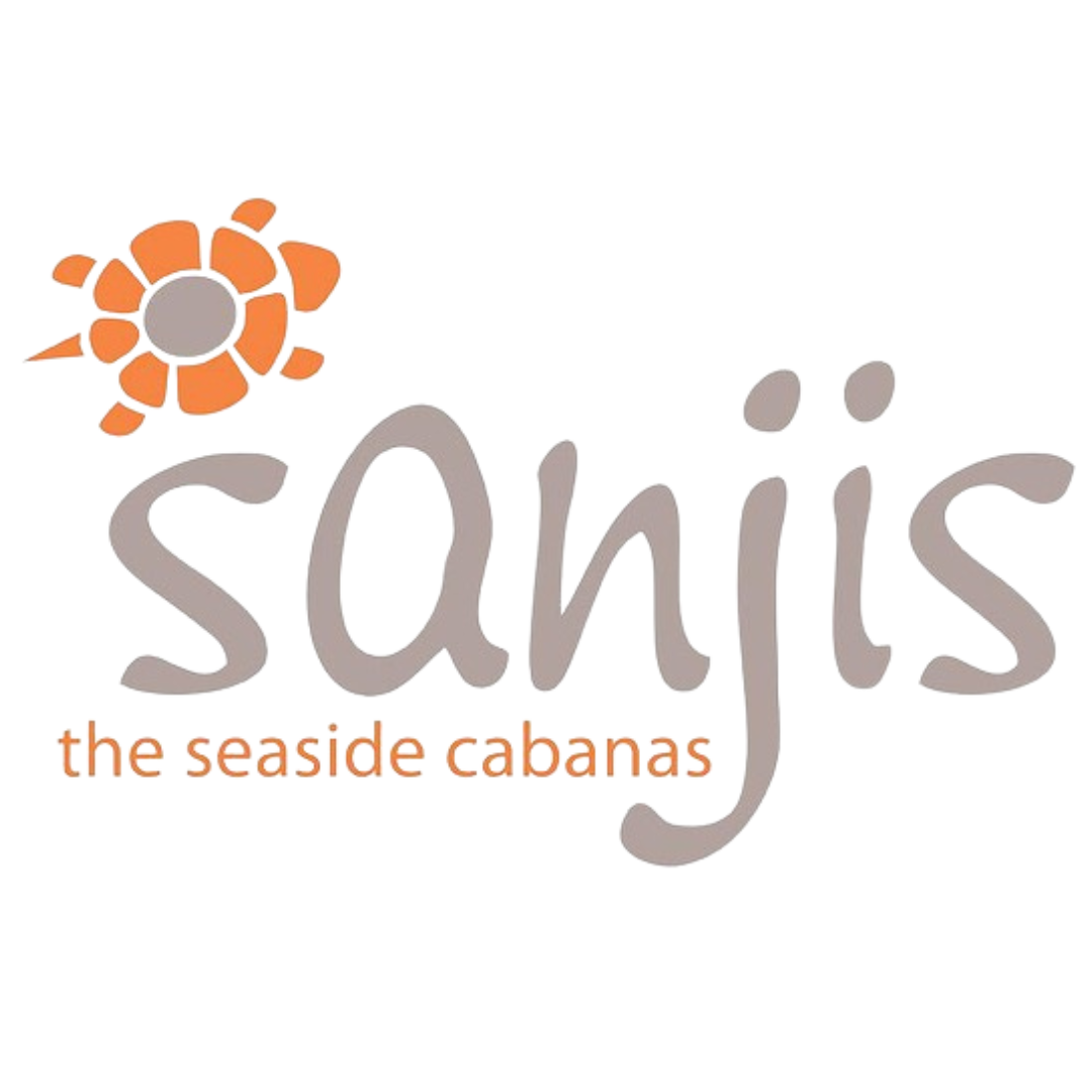 Sanjis The Seaside Cabanas logo