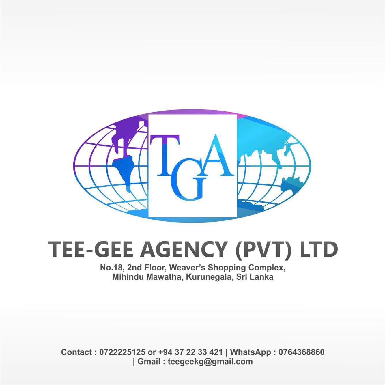 TEE - GEE Agency (pvt) ltd Kurunegala logo